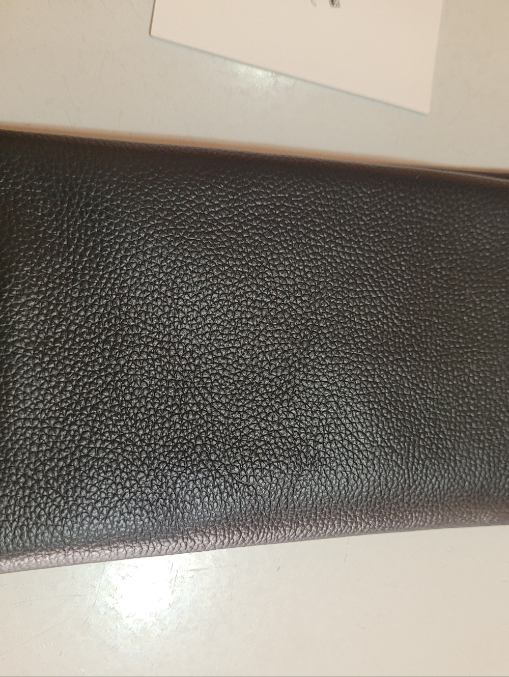 Coach Black Slim Essential Pebbled Leather Long Wallet - Picture 8 of 12